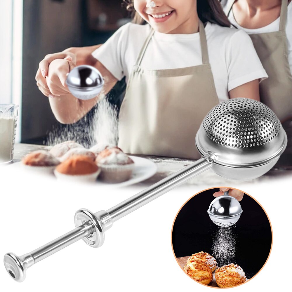 Dụng cụ rây bột bằng thép không gỉ