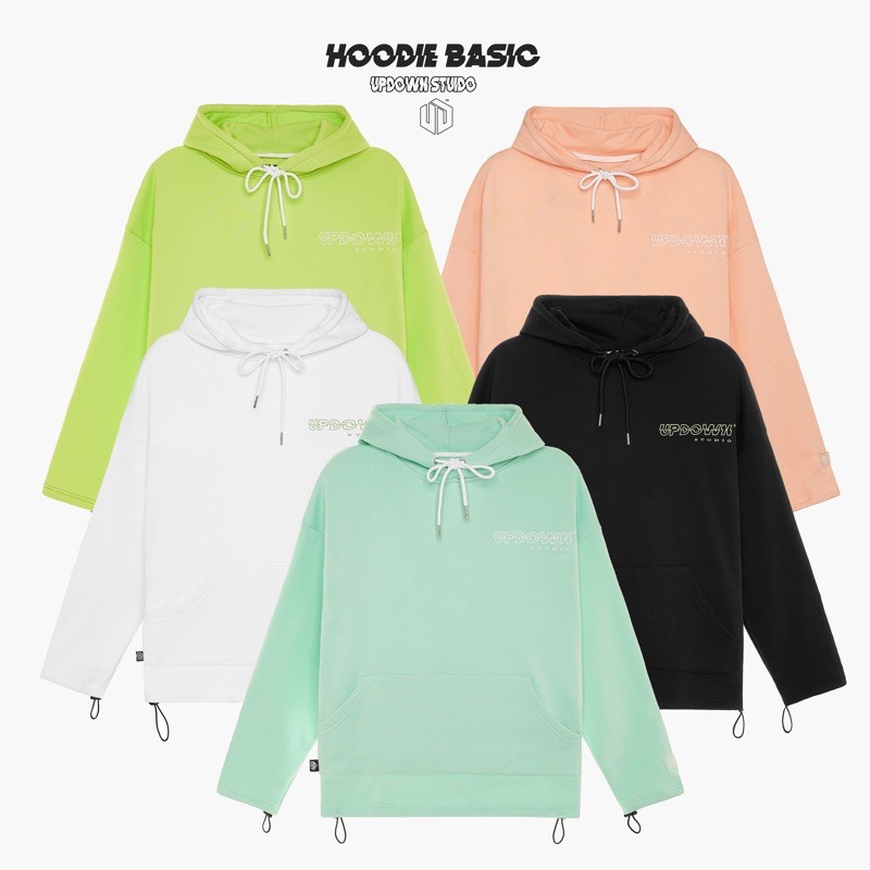 Áo Hoodie cơ bản SS1 - UPDOWN chất liệu dày dặn
