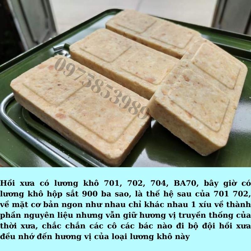 Lương khô ngũ cốc quân đội trung quốc 3 sao 900 hộp sắt hàng chuẩn chính hãng 100 %