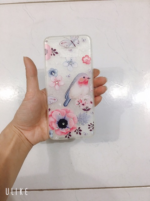 Ốp lưng sam sung S8 Plus hình bông hoa