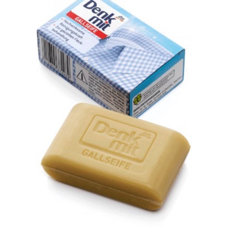 Bánh xà phòng làm sạch cổ áo Denkmit Đức giúp đánh bay vết bẩn cổ áo, khuỷu tay, nách - 100g - Hàng nội địa Đức