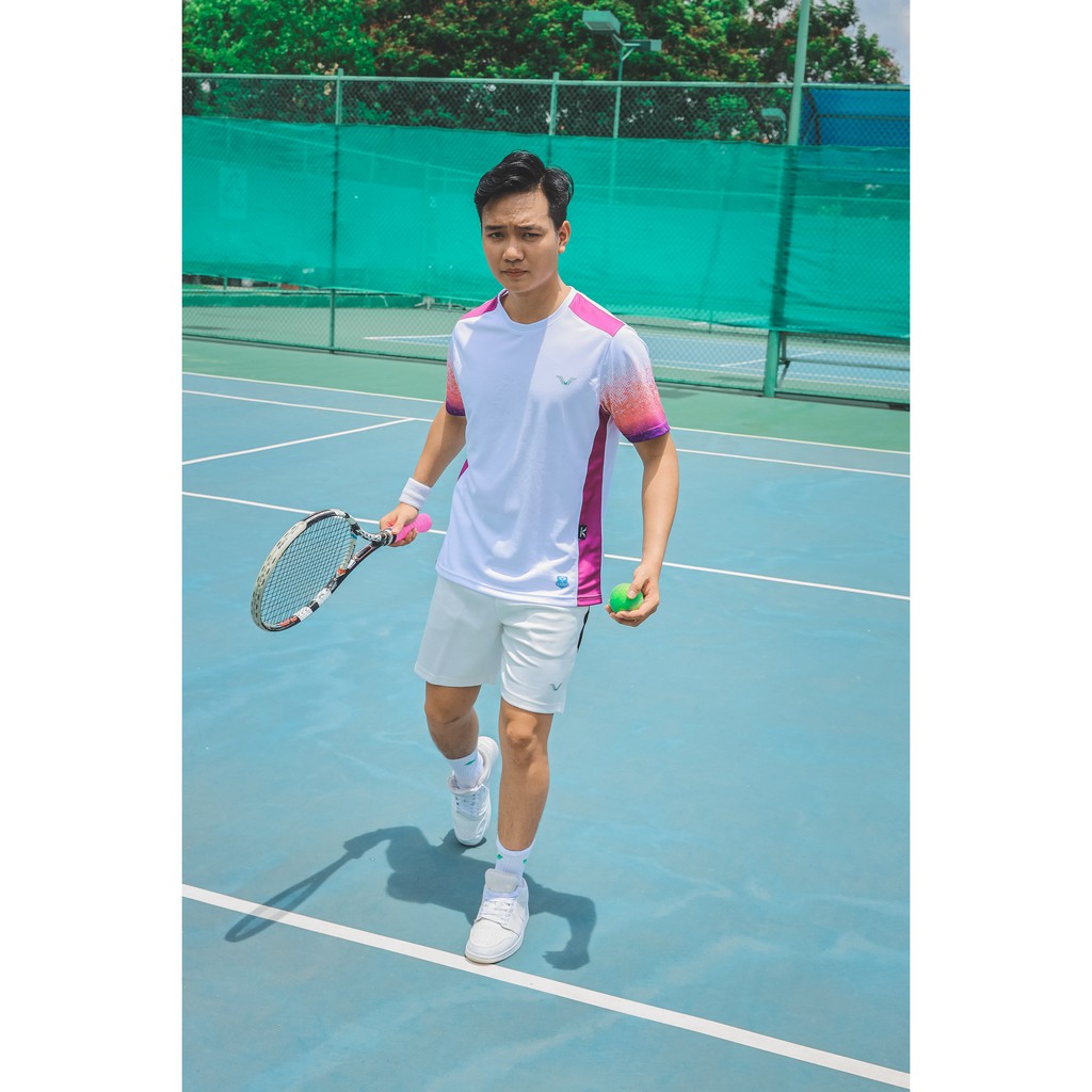 Áo thun Nam TENNIS - AVT12 Vina Authentic, chất đẹp, chuẩn dáng, thấm hút mồ hôi