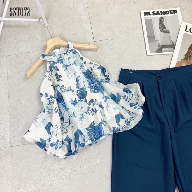 BÁN SỈ BỘ ÁO YẾM HOA QUẦN NGỐ CHO NỮ | BigBuy360 - bigbuy360.vn