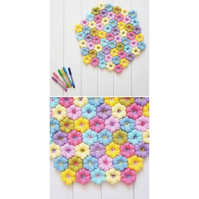 Combo 10 hoa len 6 cánh làm đồ handmade