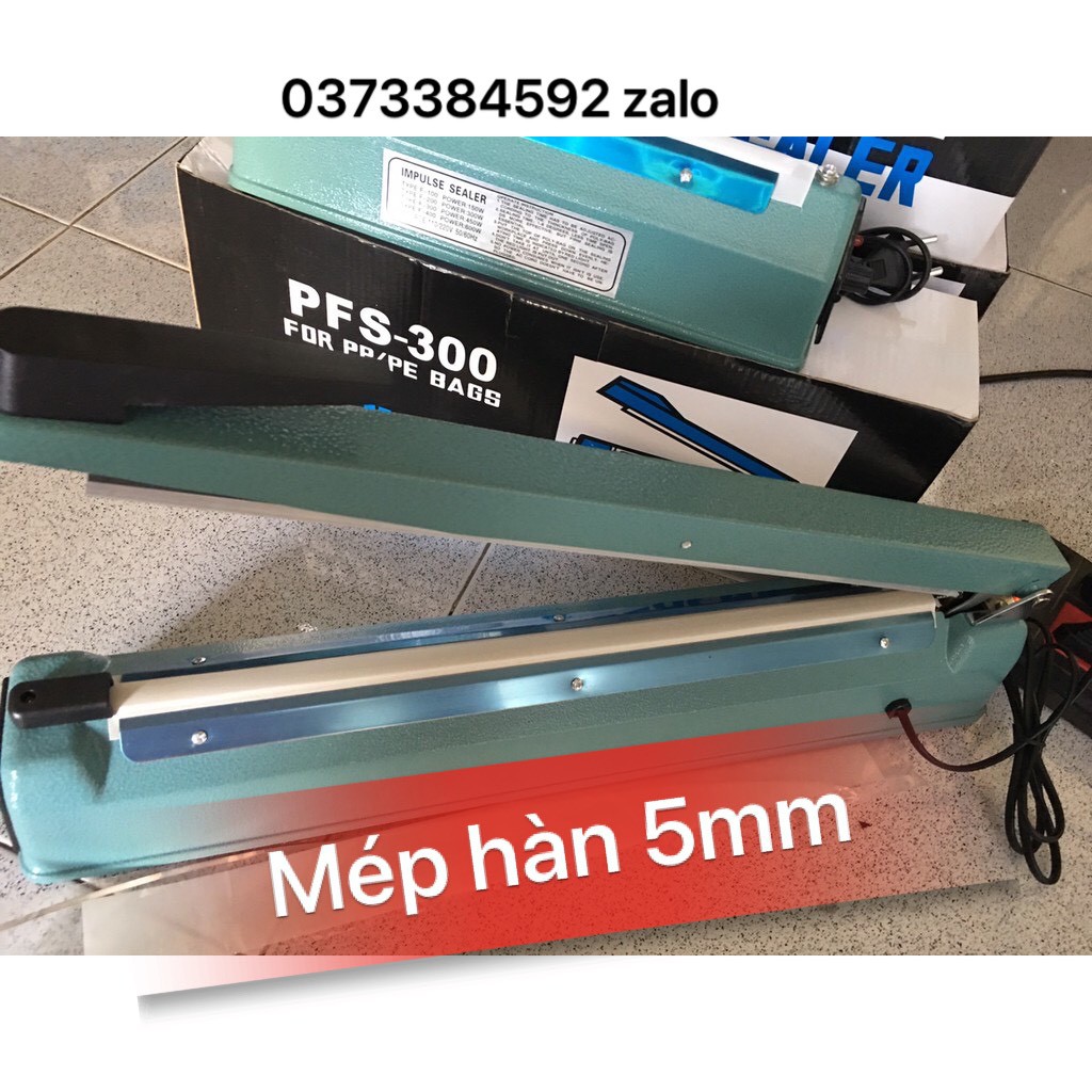 Máy ép miệng túi PFS 40cm LOẠI SẮT MÉP HÀN TO 5MM ,| MÁY HÀN MIỆNG TÚI ZIP, MÁY ÉP túi nilong, máy hàn bịch