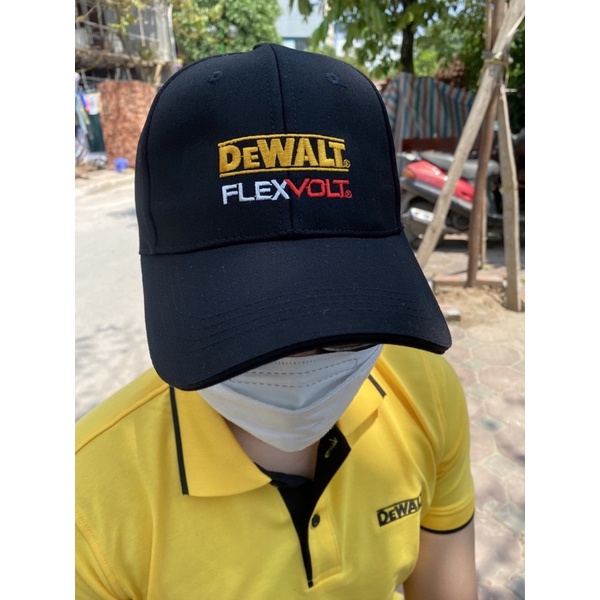 Áo Polo Dewalt, Stanley Chính Hãng - Mũ Lưỡi Chai Dewalt