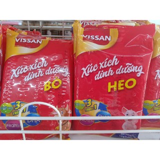 XÚC XÍCH DINH DƯỠNG HEO/BÒ VISSAN GÓI 35G