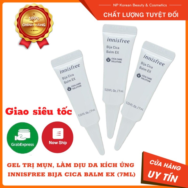 Kem Chấm Mụn Innisfree Bija Cica Ex Chính Hãng