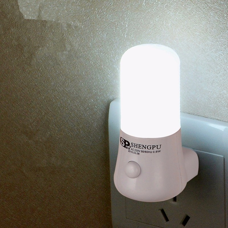 Đèn LED 1W Gắn Tường Tiết Kiệm Năng Lượng Phích Cắm US