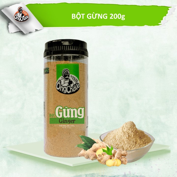 Bột gừng Ông Chà Và 200gr (Ginger powder)