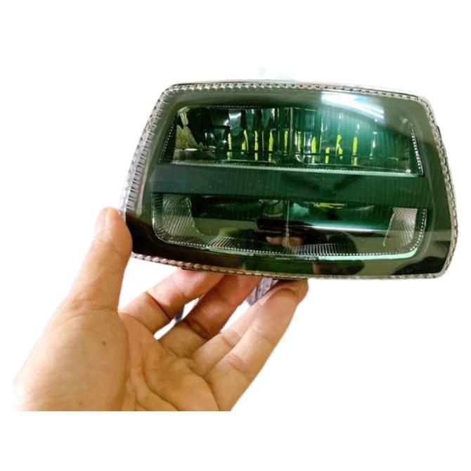 Pha led 2 tầng gắn xe Dream thái -dream việt -dream 2 màu ĐEN SIÊU SÁNG