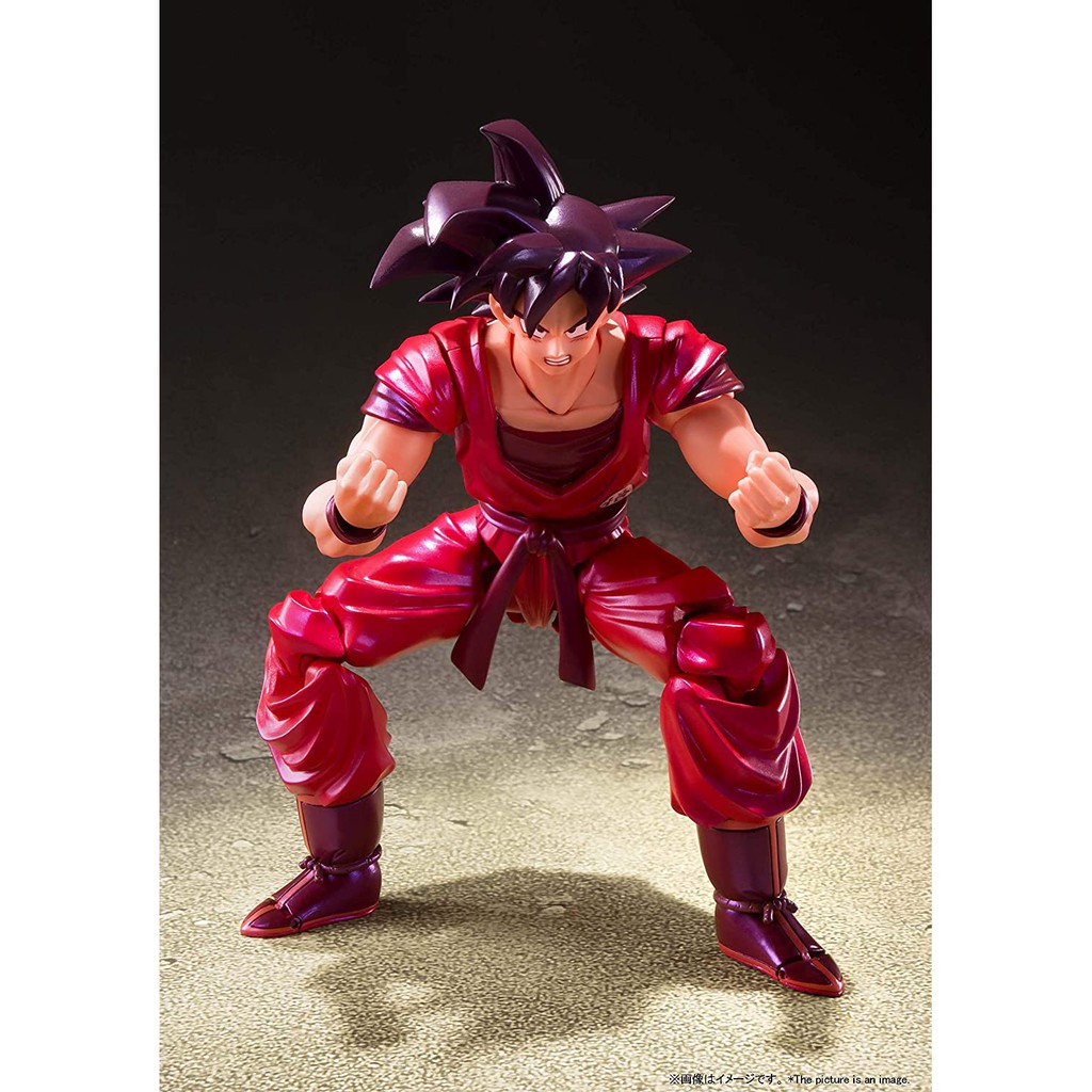 Mô hình Dragonball chính hãng - Goku Kaioken - SHF Figure Bandai