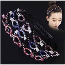 Bờm tóc đính đá cho nữ
