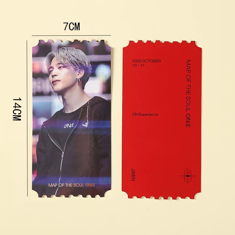 Card ảnh BTS Bluray DVD Map Of The Soul On: E