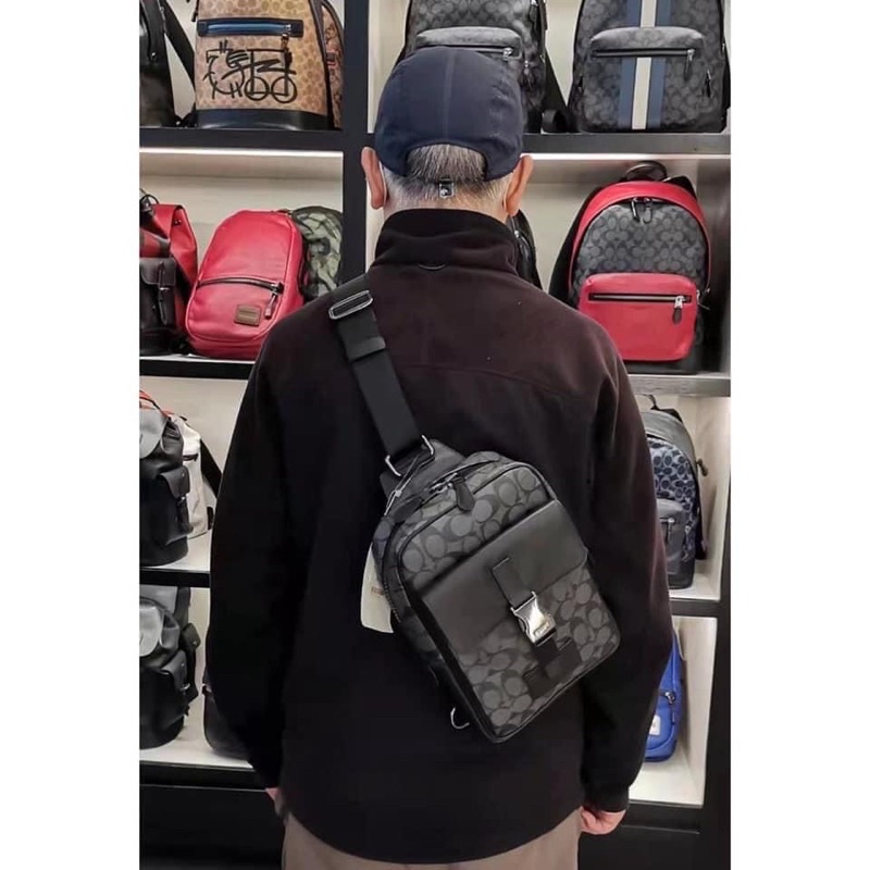 Túi Nam Coach auth sale