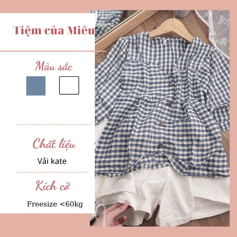 SET ULZZANG ÁO BBD CARO MIX QUẦN SOOC TRẮNG | BigBuy360 - bigbuy360.vn