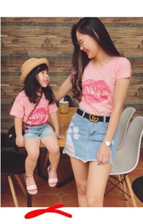 Set áo bố mẹ con 