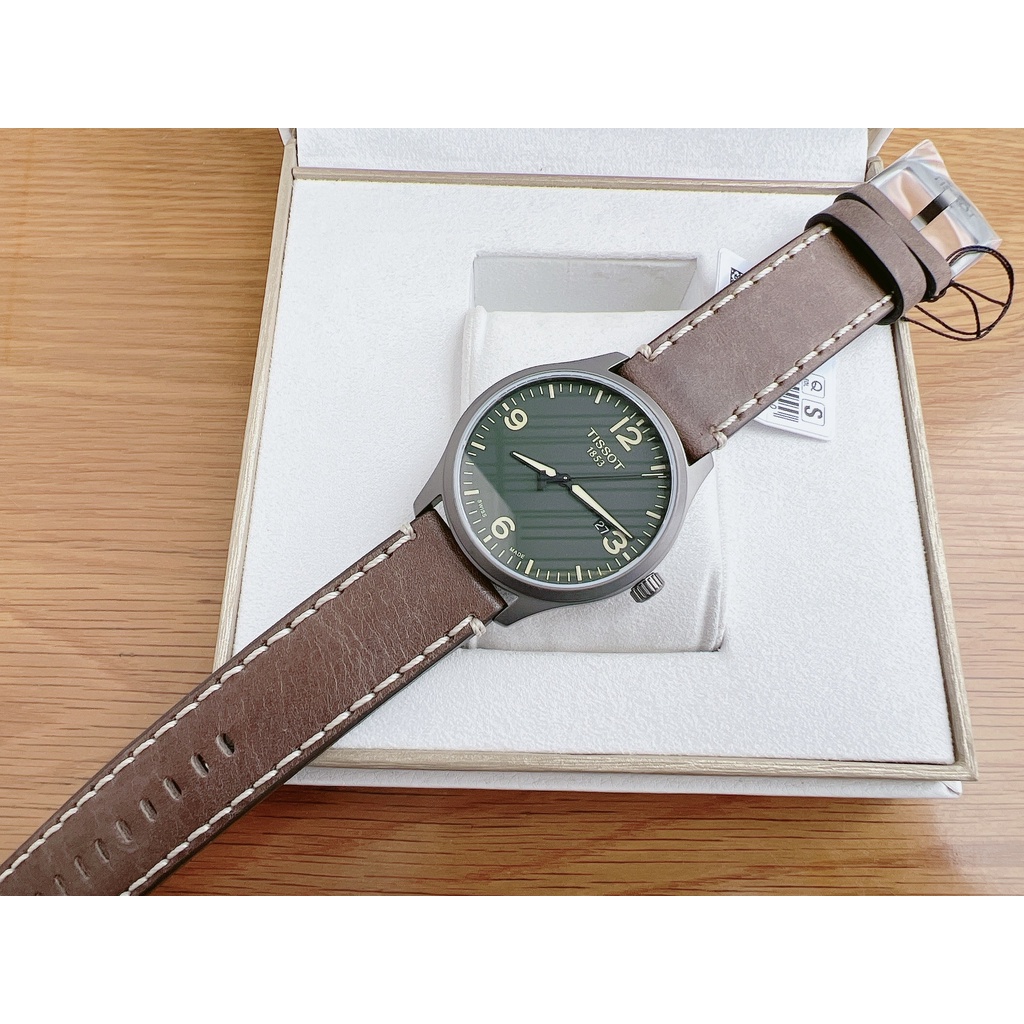 Đồng hồ nam dây da Tissot T116.410.36.097.00