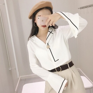 Áo Sơ Mi Cách Điệu Phong Cách Hàn Quốc (order)