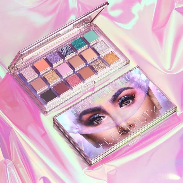 Bảng phấn mắt Huda Mercury Retrograde Eyeshadow Palette