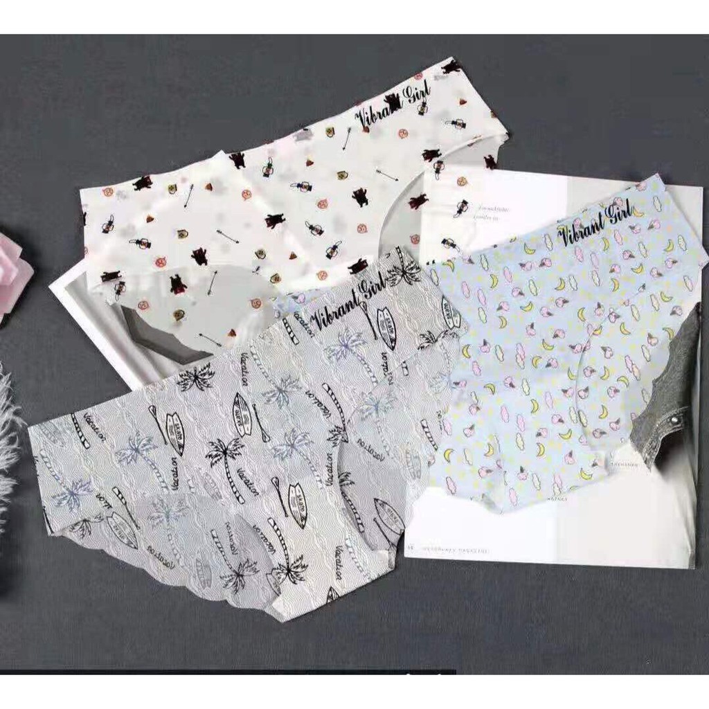 Combo 5 quần lót nữ ❣️❣️❣️ FREESHIP ❣️❣️❣️ GIẢM 10k khi nhập [KEMSTHU] quần lót nữ su lạnh sexy cao cấp
