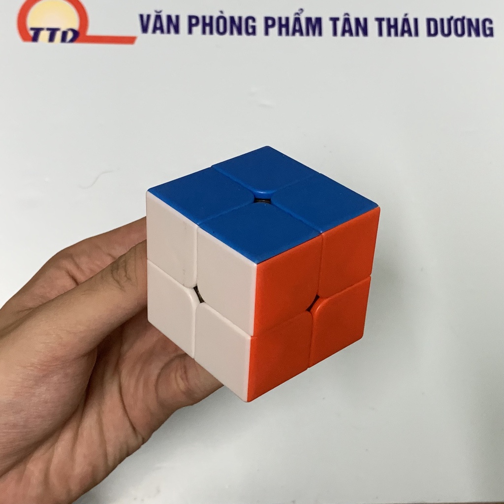 Rubik 2x2 - Rubik 2 Tầng có lớp sơn nhám - 5x5 cm Loại Đẹp