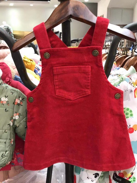 Yếm nhung bé gái Gemo dunnes Xuất dư