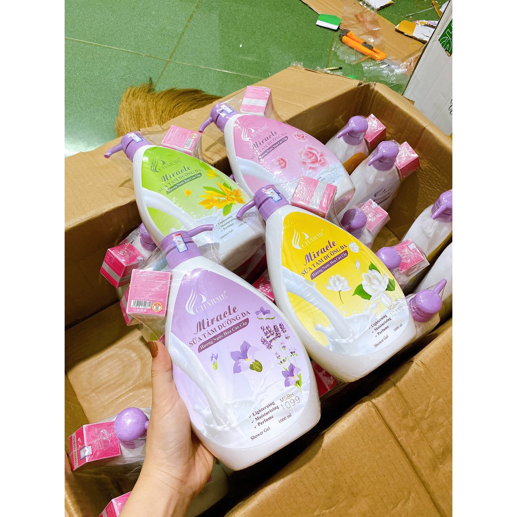 [CHUẨN] [Siêu rẻ] Sữa Tắm Nước Hoa tặng Nước hoa 5ml