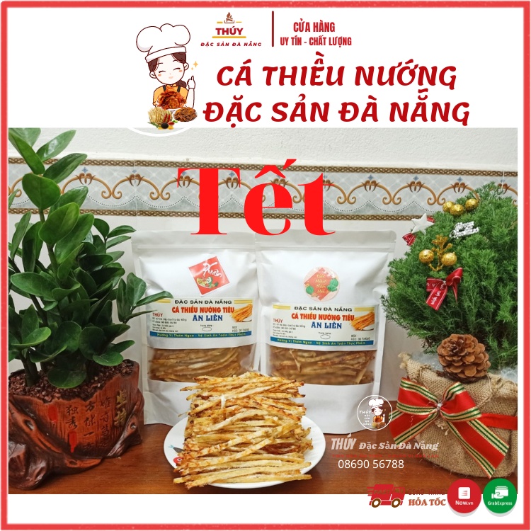 Cá Thiều Nướng Tiêu Đặc Sản Đà Nẵng hộp 500gr loại đặc biệt