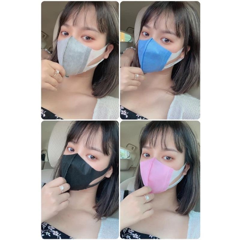 (Chính hãng) Hộp khẩu trang 3d mask Duy Quân 50 cái