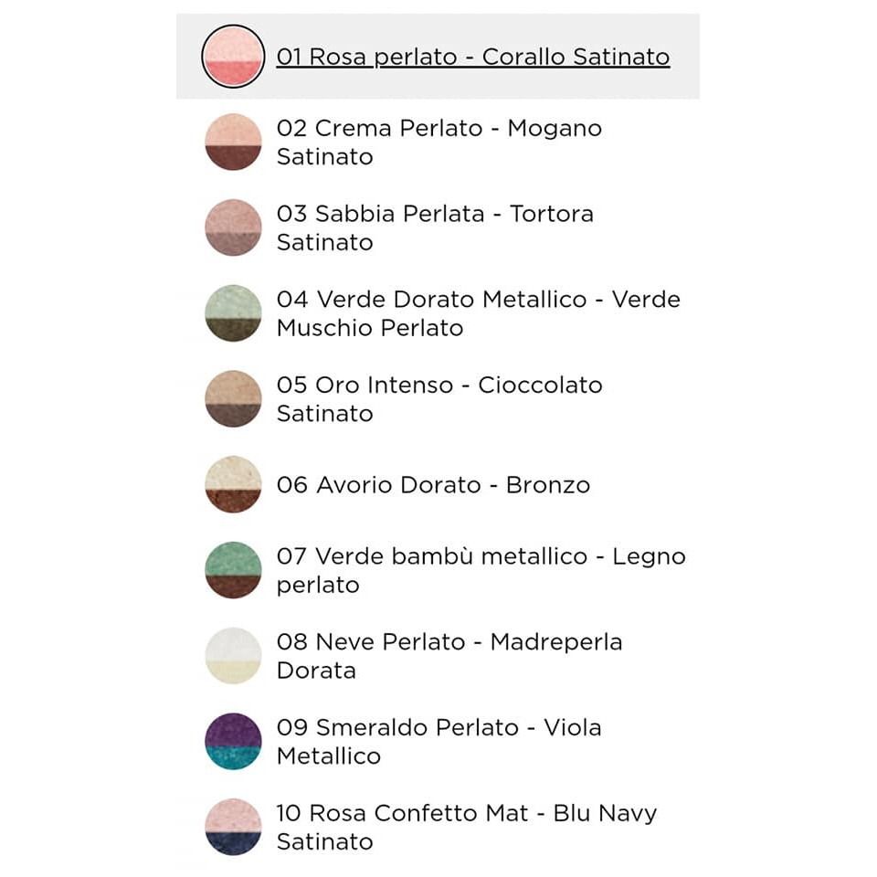 Phấn mắt, màu mắt KIKO Duo 2 màu - Hàng Pháp Đủ Bill