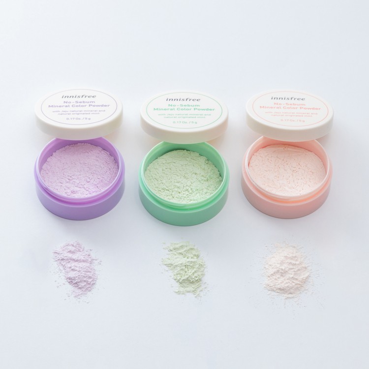 Innisfree - Phấn Phủ Innisfree NoSebum Mineral Color Powder