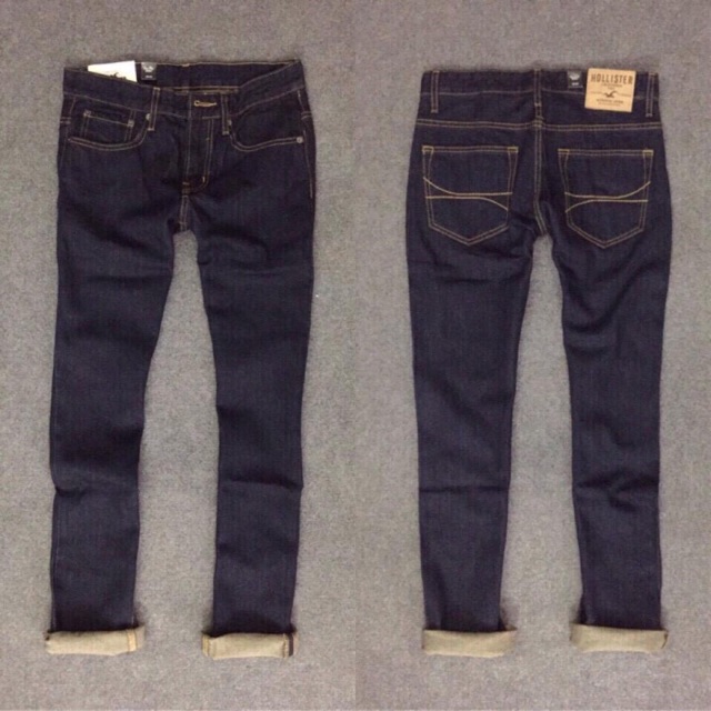 Jeans nam hollis cao cấp 