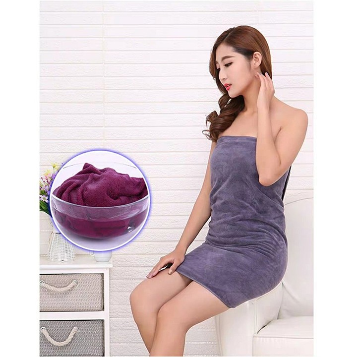 Khăn quấn body spa siêu mềm mịn, kt 70*1m4