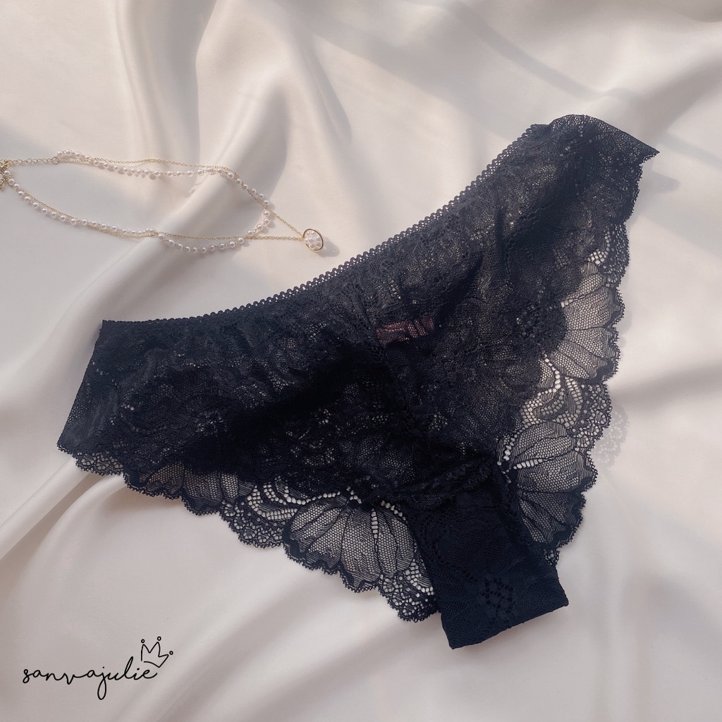 Quần lót ren thiết kế Rose by Sanvajulie