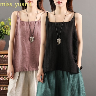 Plus Size Quần Áo Nữ Béo mm2021 Mùa Hè Top Bên Trong Áo Vest Nữ Văn Học Phong Cách Retro Thời Gian Rời Ngoài Mặc Sling