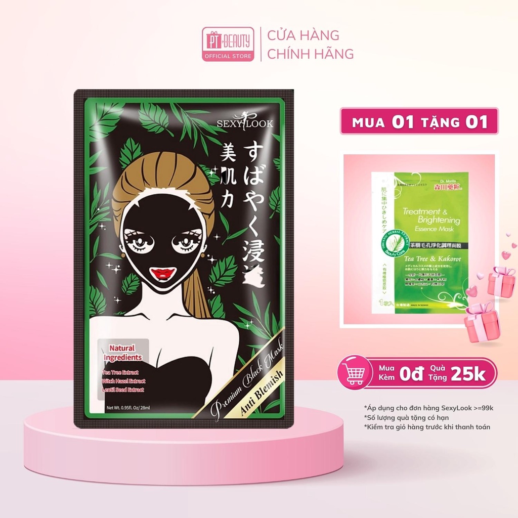 Mặt Nạ Sexylook Tràm Kiểm Soát Dầu Và Mụn