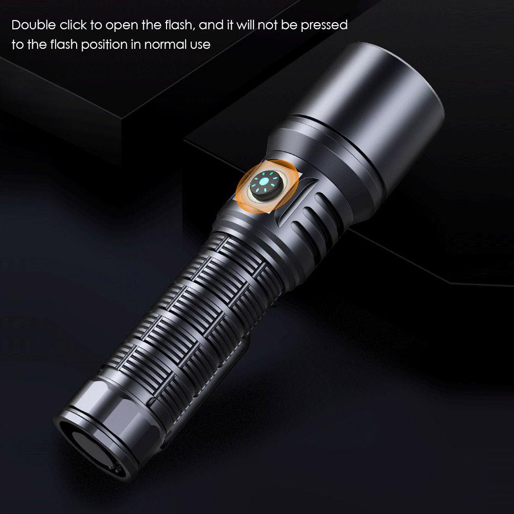 Đèn Pin Laser Ánh Sáng Trắng Siêu Sáng Sử Dụng Ngoài Trời Tiện Lợi