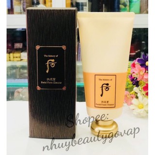 Sữa rửa mặt whoo vàng 180ml