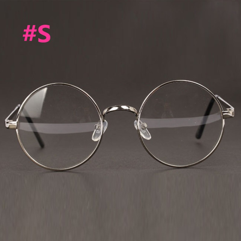 ﹊◆✜Kính mát tròn gọng kim loại phong cách retro | BigBuy360 - bigbuy360.vn