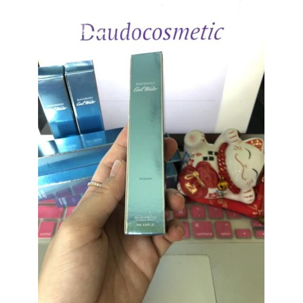 [ mini ] Nước hoa Davidoff Cool Water Woman EDT 10ml . Chính Hãng Cao Cấp