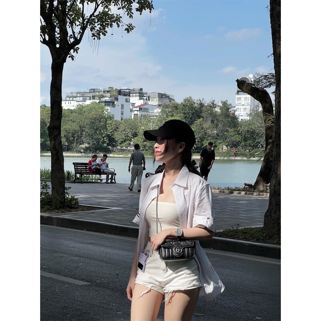 Mũ lưỡi trai đen MLB thêu chữ NY trắng Hàn Quốc, nón kết hàng xuất dư cao cấp phong cách Hàn Quốc.