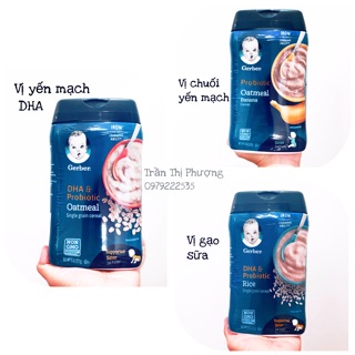 BỘT ĂN DẶM GERBER CHO BÉ TỪ 6 THÁNG