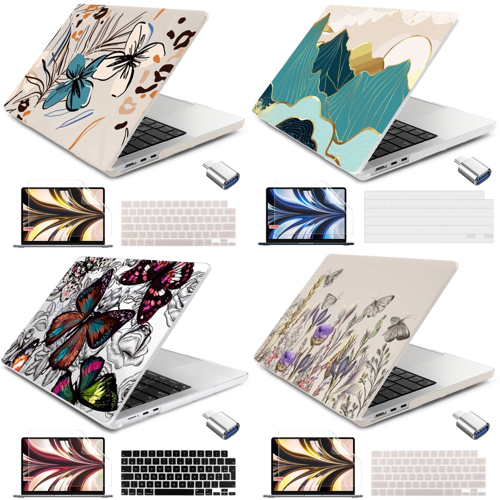 Ốp Máy Tính Bảng Cho MacBook Pro Air M2 2022 A2681 M1 2020 A2338 A2337 A2179 Pro14 / 15 / 16 M1 2021 A2442 A2485 A1708 A1706 A1707 A2141Sh