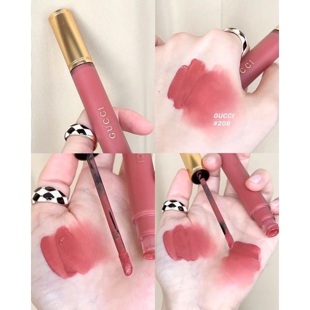 Son kem gucci rouge a levres liquide mat lipstick mới nhất 2022