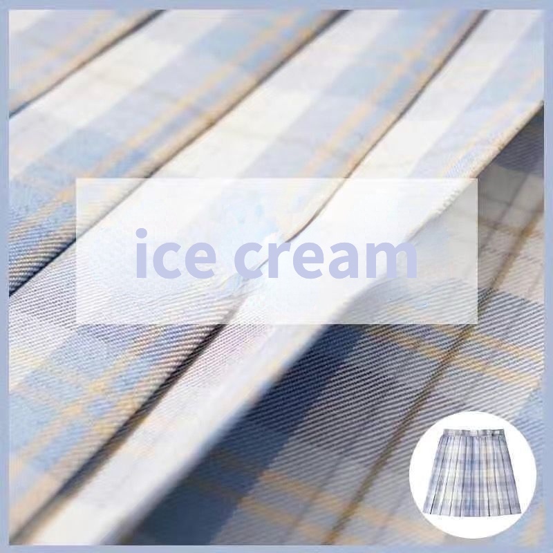 Chân Váy Đồng Phục Nữ Sinh Kẻ Sọc Caro Trẻ Trung Phong Cách Nhật Bản