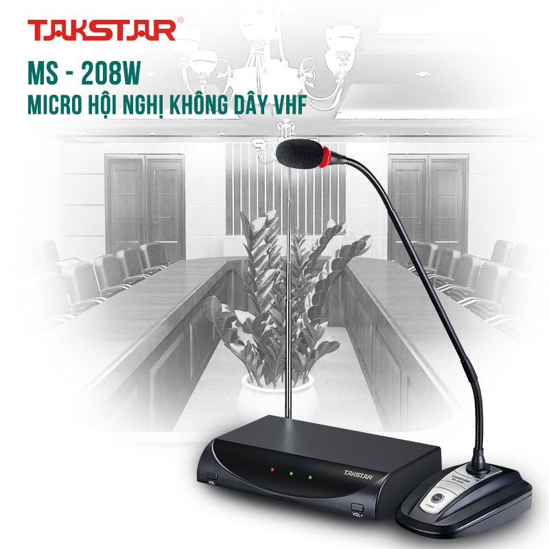 Takstar MS-208W, micro hội nghị không dây