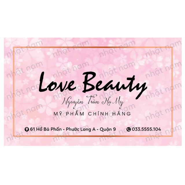 LOVE BEAUTY (nguyễn trần hạmy)