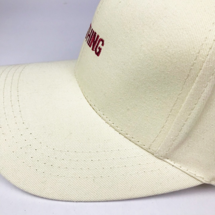Mũ lưỡi trai CAP HT, nón kết thêu hình chữ Anything chất kaki cao cấp form unisex nam nữ