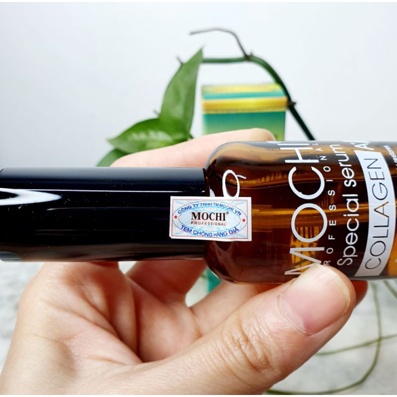 Tinh dầu, dầu dưỡng tóc Mochi collagen A+ 50ml, serum dưỡng tóc uốn nhuộm, dưỡng tóc mềm mượt thơm lâu